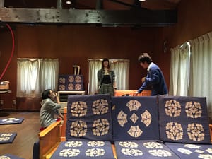 芸術の森ロッジにて