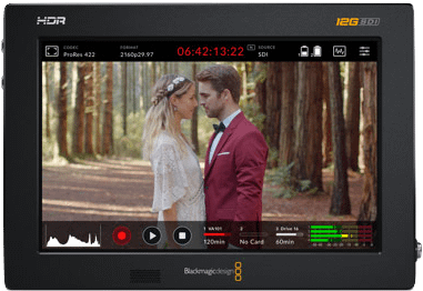 VA12G7 | 北海道札幌市|サイネージ・映像・音声と配信の会社|株式会社ビットバレー 小型モニター Blackmagic Design Video Assist 12G HDR 7インチ レンタル|北海道札幌市|株式会社ビットバレー