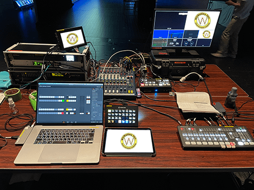 VitValley_live | 北海道札幌市|サイネージ・映像・音声と配信の会社|株式会社ビットバレー 株式会社ビットバレーによるハイブリッド配信の様子(映像・音声)