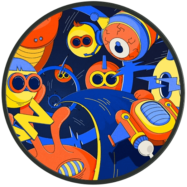 丸型液晶 | 北海道札幌市|サイネージ・映像・音声と配信の会社|株式会社ビットバレー 丸型液晶ディスプレイ サイネージ