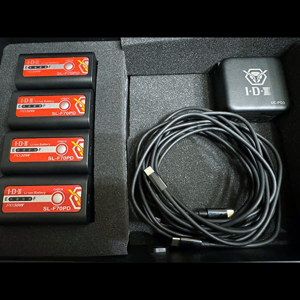 バッテリー | 北海道札幌市|サイネージ・映像・音声と配信の会社|株式会社ビットバレー カメラバッテリー レンタル IDX SL-F70PD