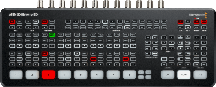 ATEM SDI Extreme ISO レンタル | 北海道札幌市|サイネージ・映像・音声と配信の会社|株式会社ビットバレー ビデオスイッチャー ATEM SDI EXTREME ISO レンタル|北海道札幌市|株式会社ビットバレー